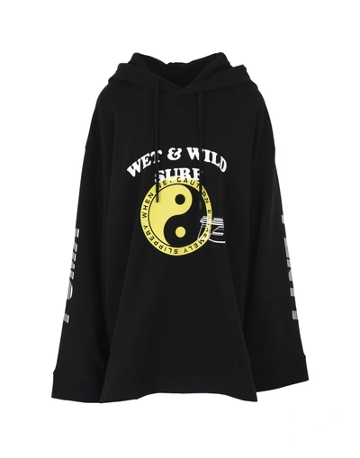 Shop Fenty X Puma Sweatshirts In Black