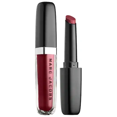 Shop Marc Jacobs Beauty Enamored Hydrating Lip Gloss Stick Black Cherry Baby 0.074 oz