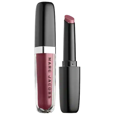 Shop Marc Jacobs Beauty Enamored Hydrating Lip Gloss Stick One Mauve Time 0.074 oz