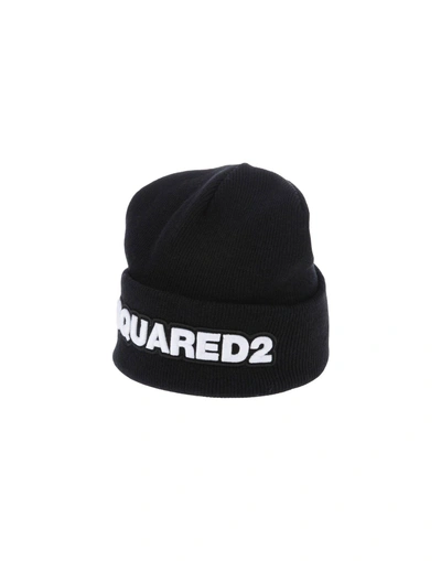 Shop Dsquared2 Hats In Black