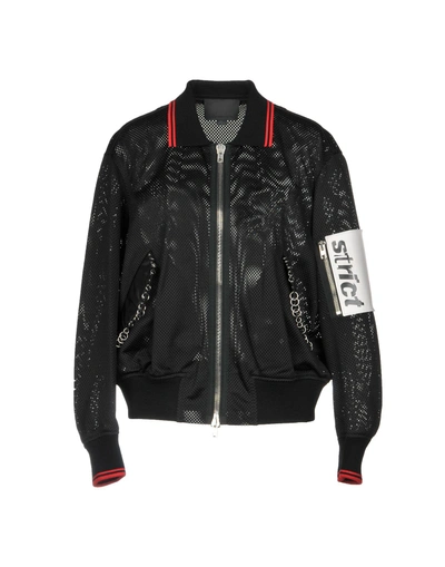 Shop Alexander Wang Jackets In Black