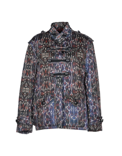 Shop Isabel Marant Jacket In Dark Blue