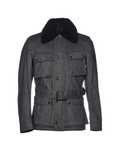 Shop Belstaff Jacket In Grey