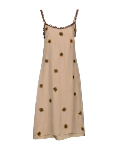 Shop Jupe By Jackie Midi Dress In Beige