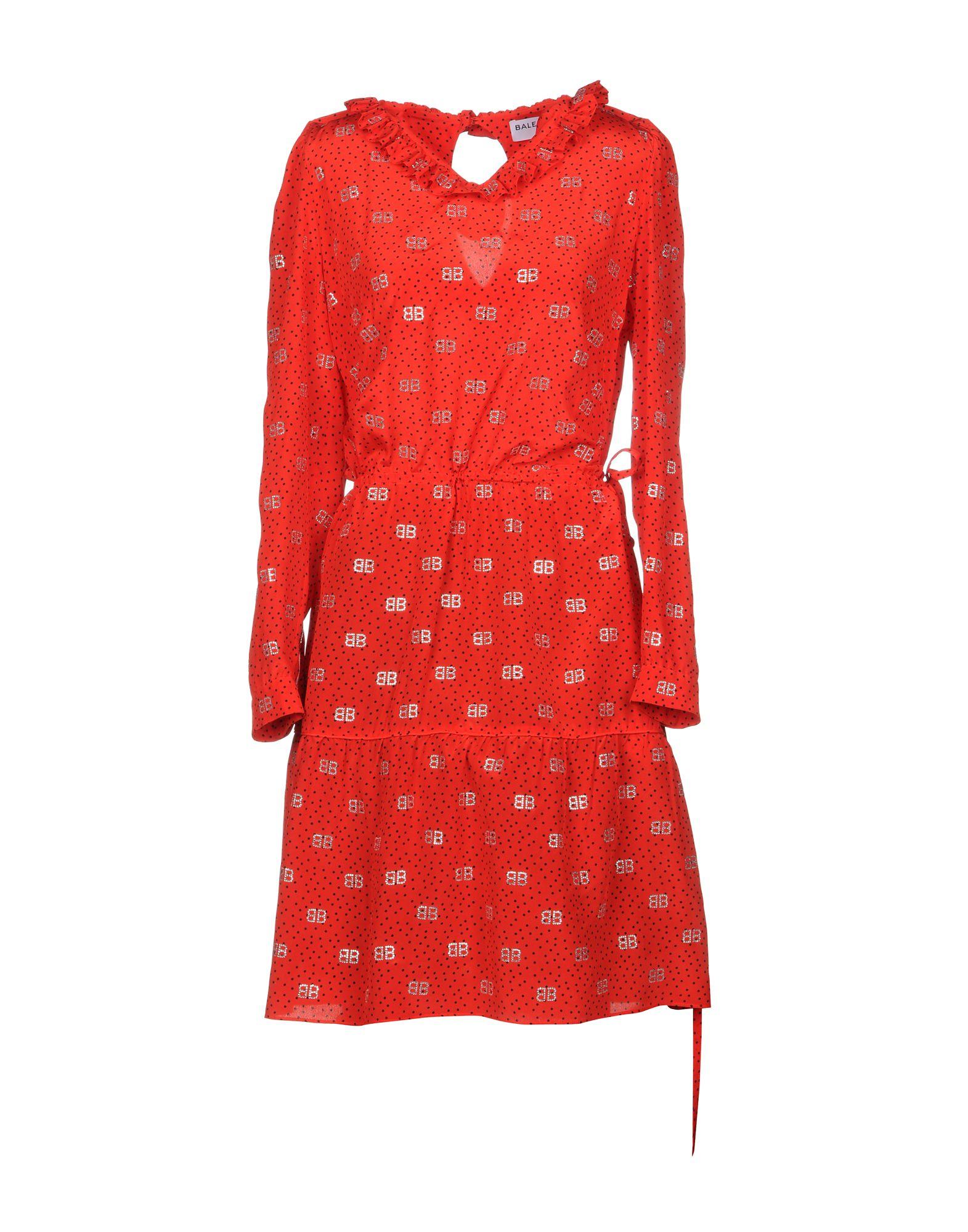 balenciaga red dress