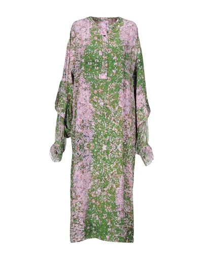 Shop Natasha Zinko Long Dress In Lilac