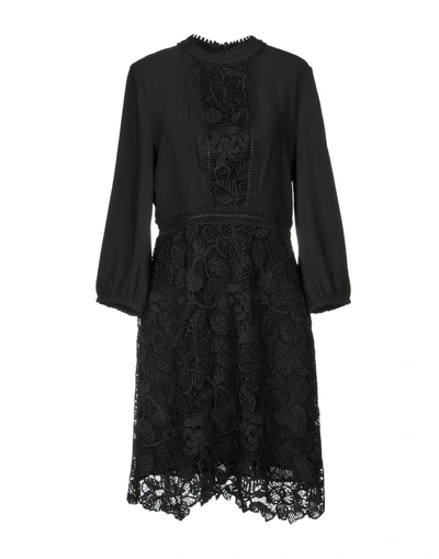 Shop Essentiel Antwerp Short Dresses In Black