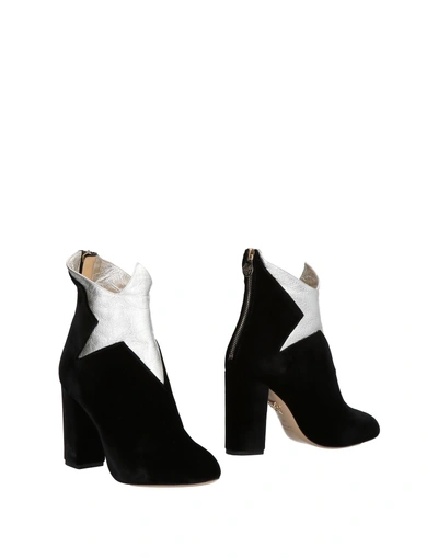 Shop Charlotte Olympia Ankle Boots In Black
