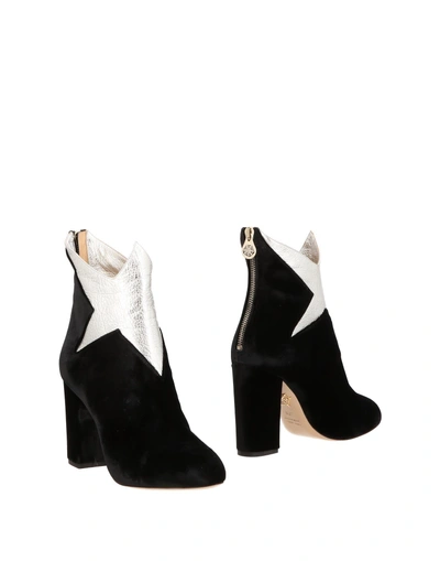 Shop Charlotte Olympia Ankle Boot In Black