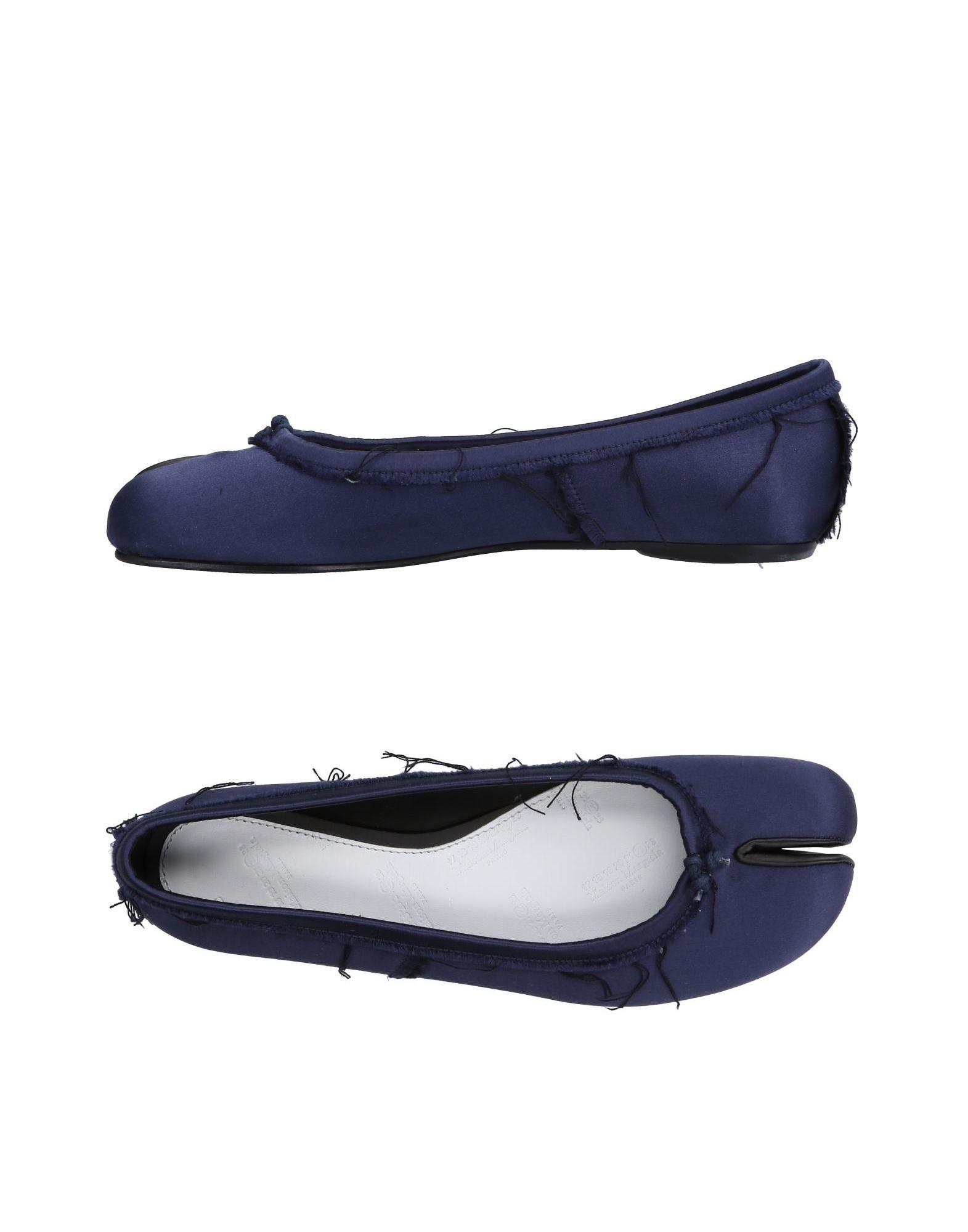 dark blue ballet flats