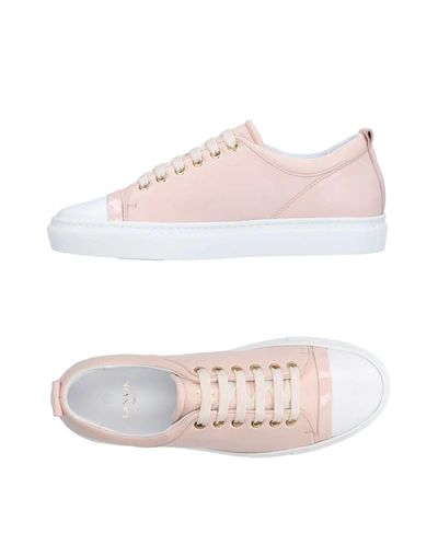Shop Lanvin Sneakers In Light Pink