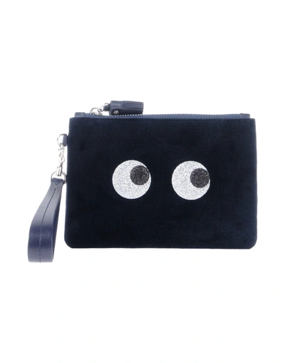 Shop Anya Hindmarch Handbag In Dark Blue