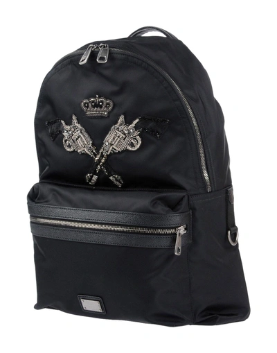 Shop Dolce & Gabbana Backpack & Fanny Pack In Black