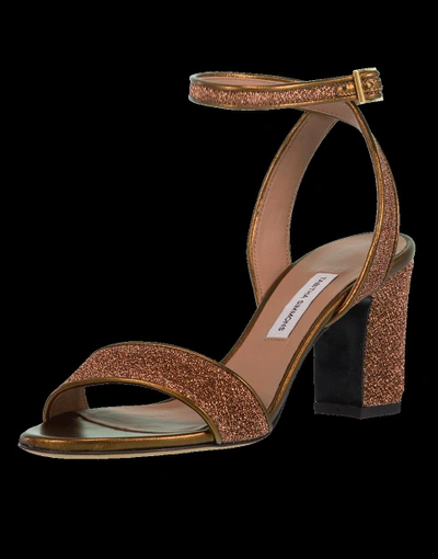 Shop Tabitha Simmons Leticia Sandal In Copper