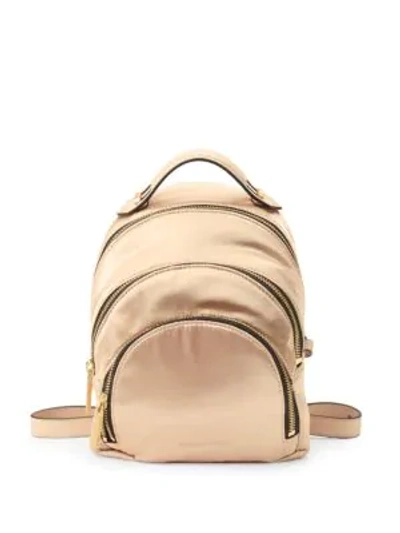 Shop Kendall + Kylie Mini Sloane Satin Backpack In Cobalt