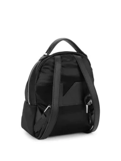Shop Kendall + Kylie Mini Sloane Satin Backpack In Cobalt
