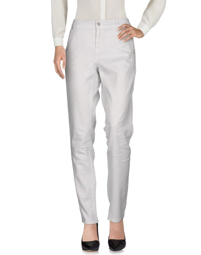 Shop Cambio Casual Pants In Light Grey