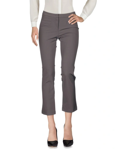 Shop Cambio Casual Pants In Grey