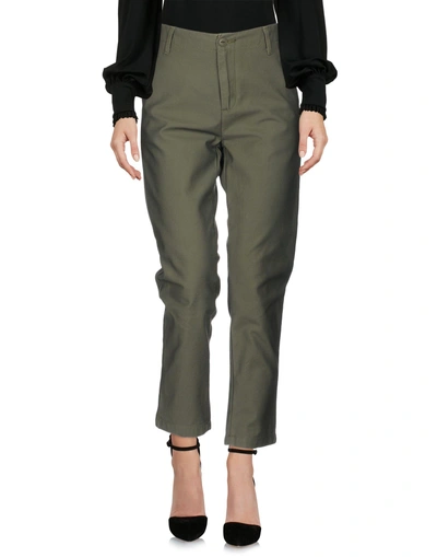 Shop Carhartt Pants In Military Green