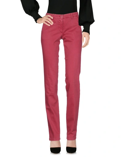 Shop Berwich Pants In Garnet