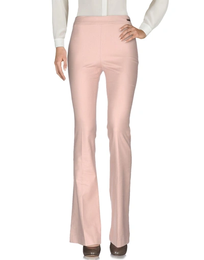 Shop Alessandro Dell'acqua Casual Pants In Pale Pink