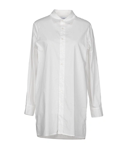 Shop Na-kd Solid Color Shirts & Blouses In White