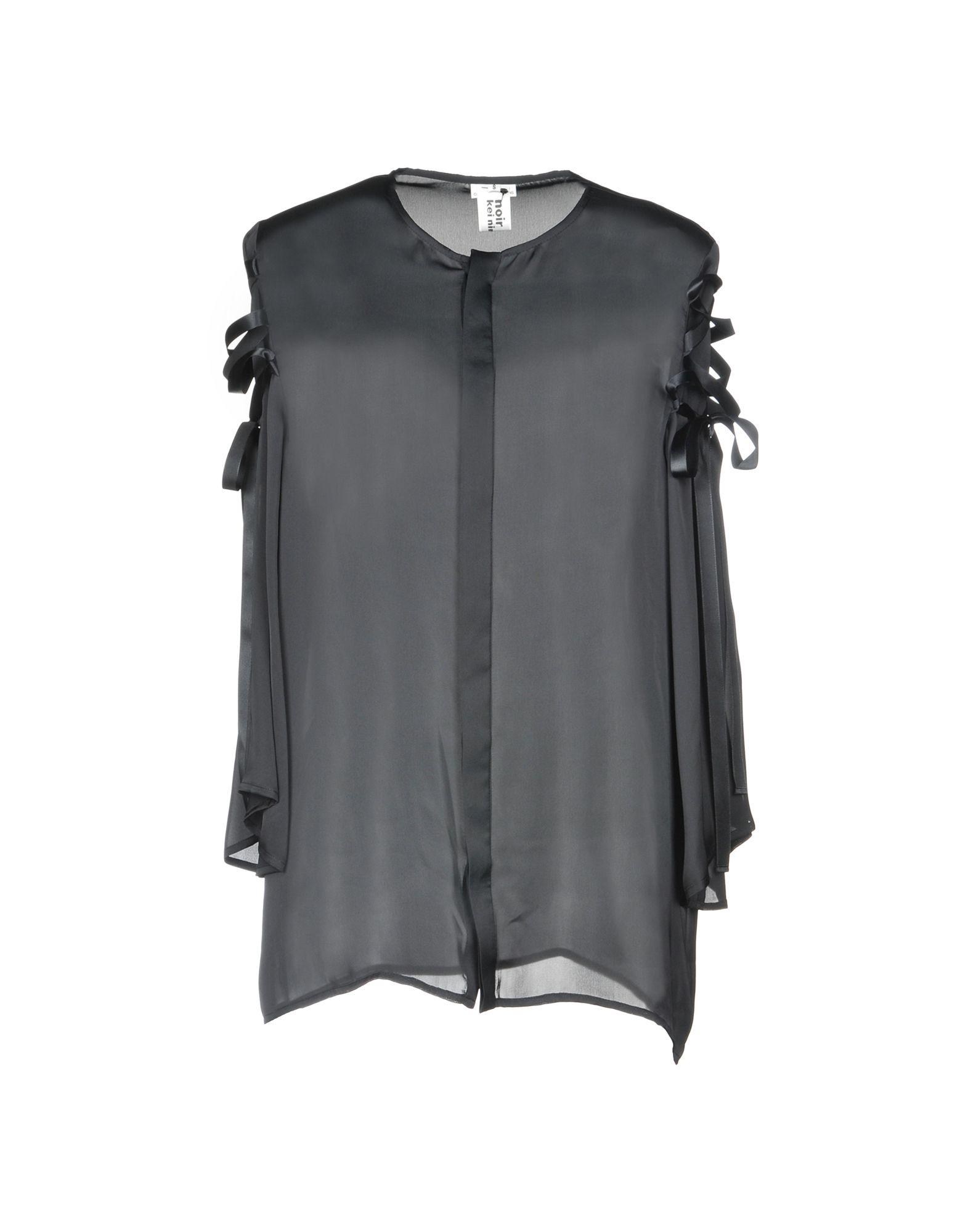 Noir Kei Ninomiya Solid Color Shirts & Blouses In Black | ModeSens