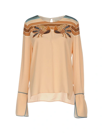 Shop Antonia Zander Blouse In Light Pink