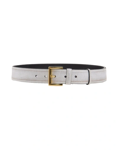 Shop Prada Belt In White