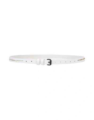 Shop Haider Ackermann Belts In White