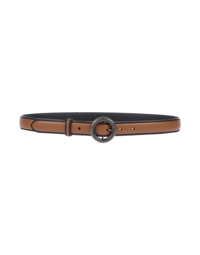 Shop Bottega Veneta Belts In Brown