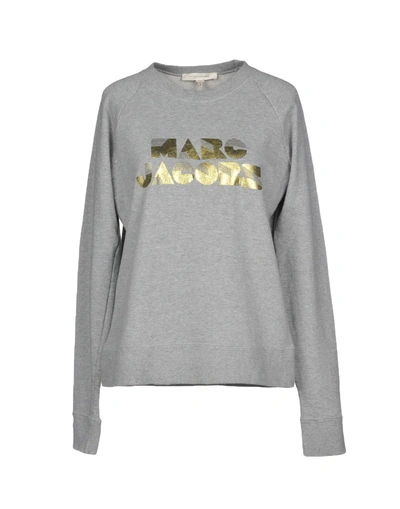 Shop Marc Jacobs Sweatshirt In Light Grey
