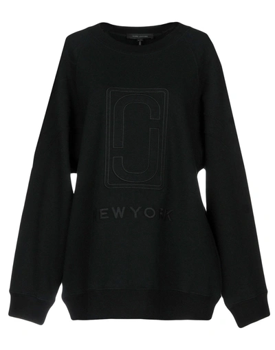 Shop Marc Jacobs Sweatshirt In Black