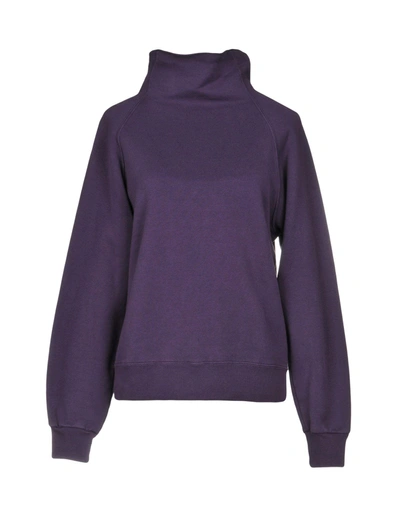 Shop Golden Goose Sweatshirt In Purple