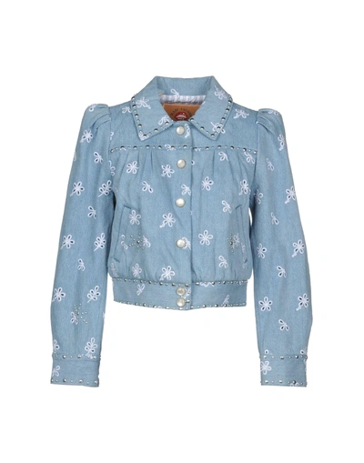 Shop Marc Jacobs Denim Jacket In Blue