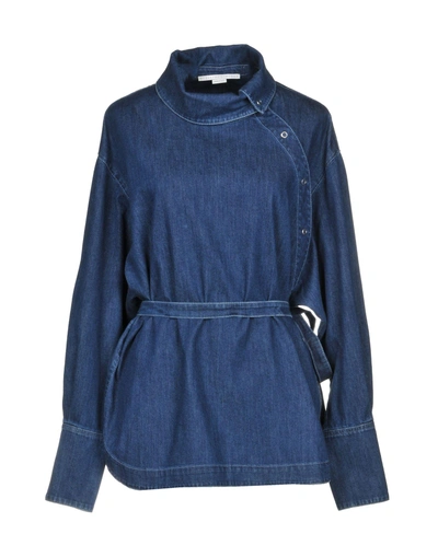 Shop Stella Mccartney Denim Shirt In Blue