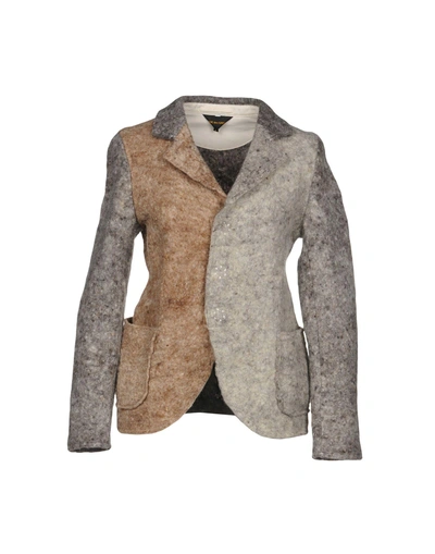 Shop Comme Des Garçons Blazer In Grey