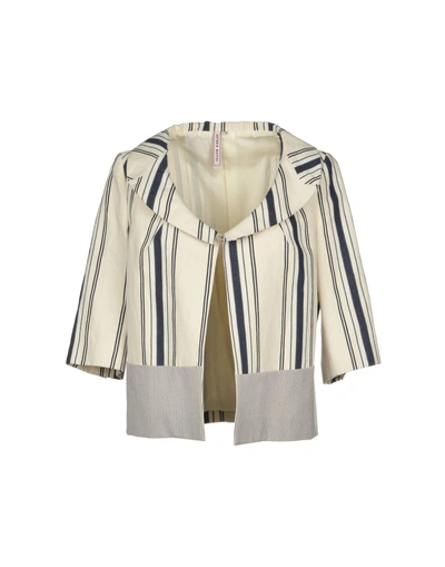 Shop Antonio Marras Blazer In Ivory