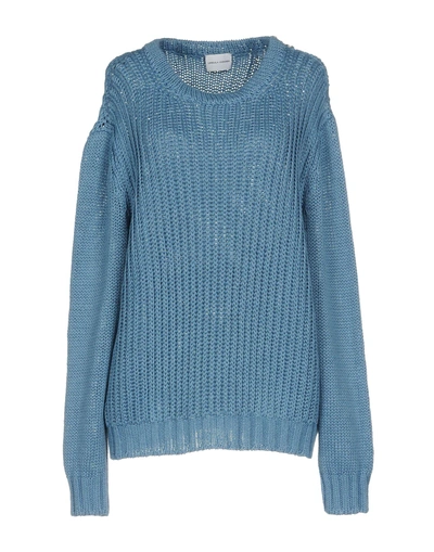 Shop Ursula Conzen Sweater In Pastel Blue