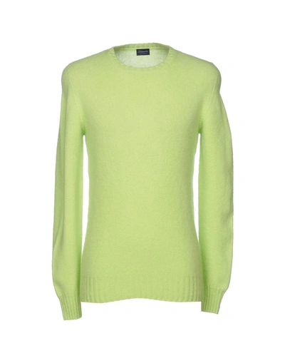 Shop Drumohr Sweater In Acid Green