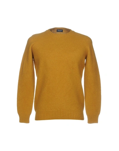 Shop Drumohr Sweater In Ocher