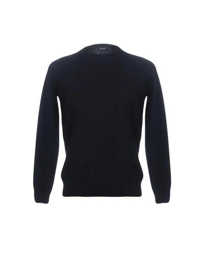 Drumohr Cotton Jersey In Blue