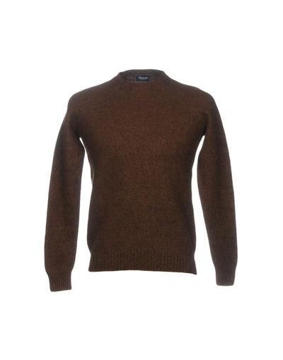 Shop Drumohr Sweater In Cocoa