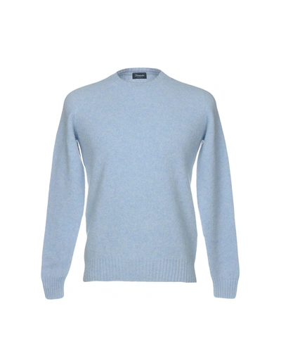 Shop Drumohr Sweater In Sky Blue