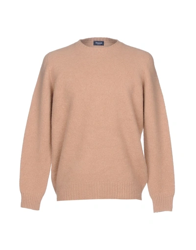 Shop Drumohr Sweaters In Pale Pink