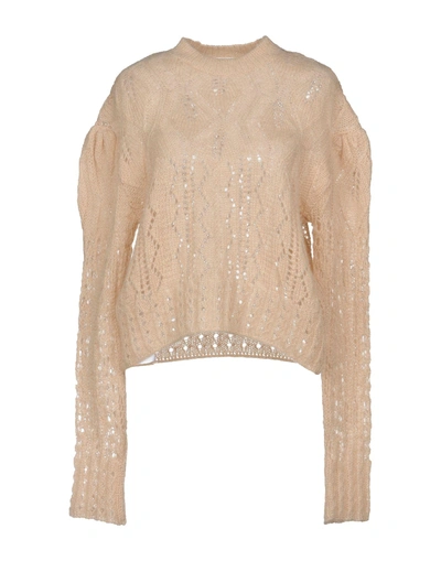 Shop Mcq By Alexander Mcqueen Sweater In Sand