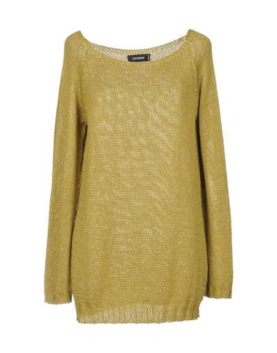 Shop Cividini Sweaters In Acid Green