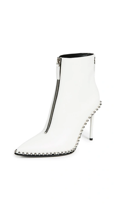 Shop Alexander Wang Eri Boots In White