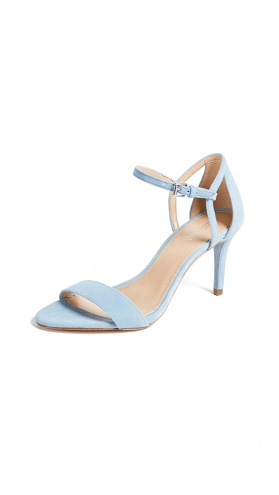 Shop Michael Michael Kors Simone Mid Sandals In Powder Blue