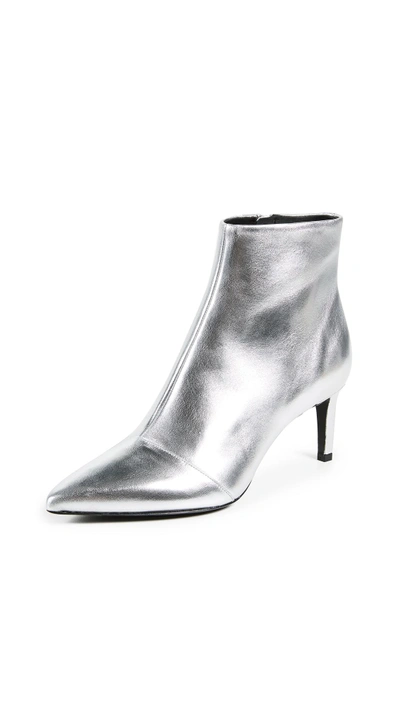 Shop Rag & Bone Beha Booties In Silver